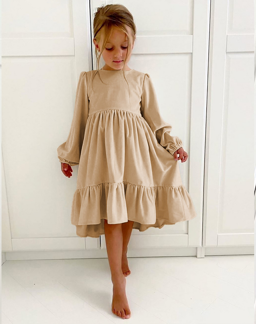 Thumbnail: Lotus leaf skirt spliced princess skirt