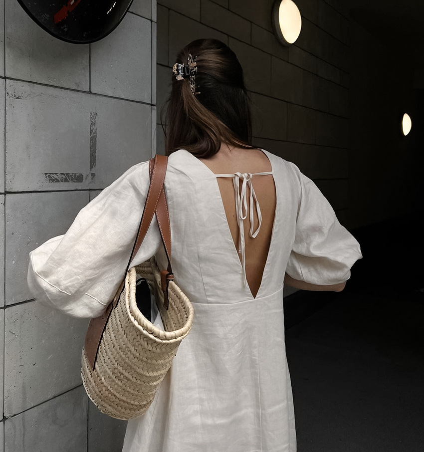 Thumbnail: Cotton and linen dress