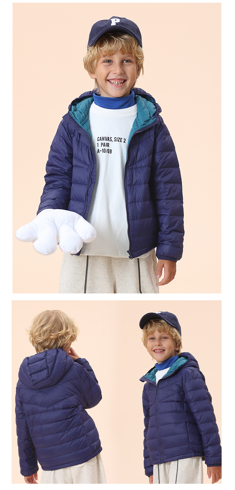 Thumbnail: Middle aged children's baby coat