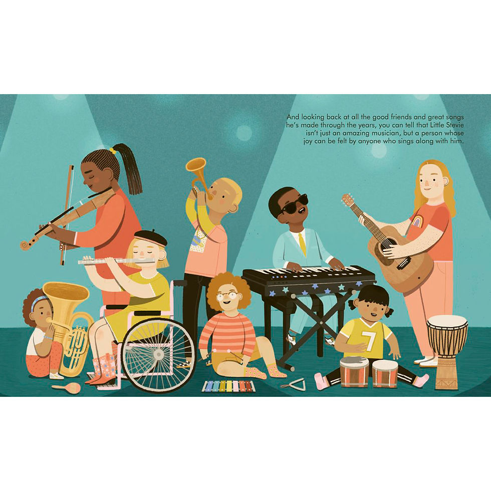Thumbnail: Little People, Big Dreams: Stevie Wonder
