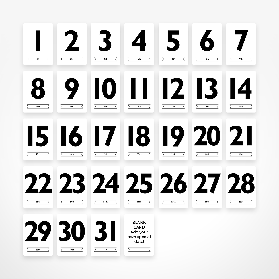 Thumbnail: The Jam Tart Day By Day Calendar Flashcards