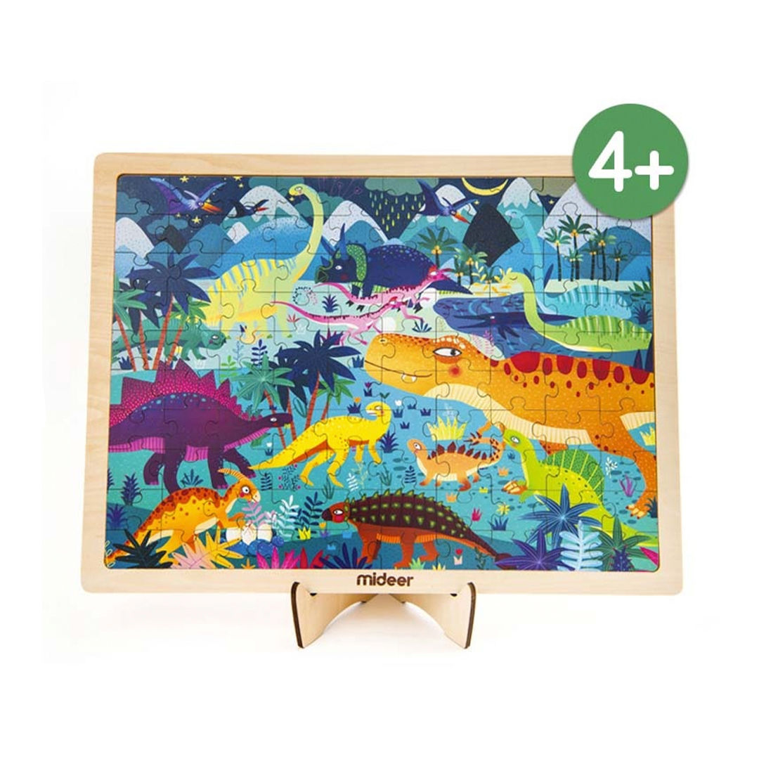 Wooden Puzzle - Dinosaur World