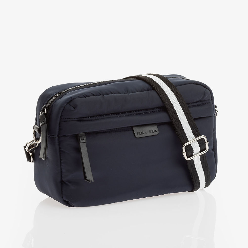 Thumbnail: Cici Crossbody Mini Changing Bag - Navy