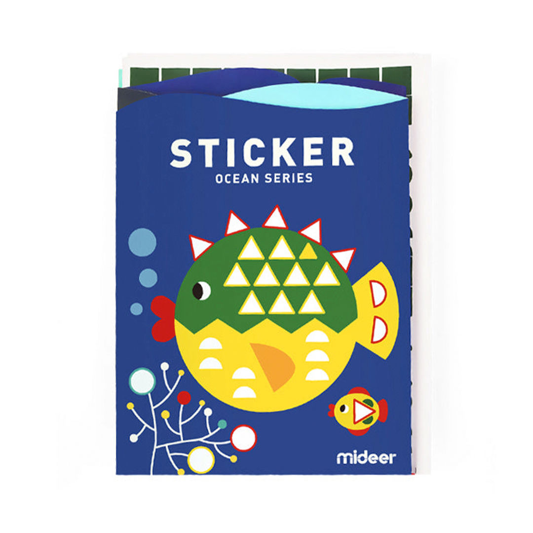 Oceans Series - Sticker Book Kit