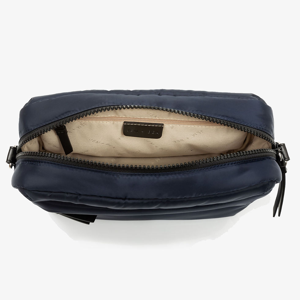 Thumbnail: Cici Crossbody Mini Changing Bag - Navy