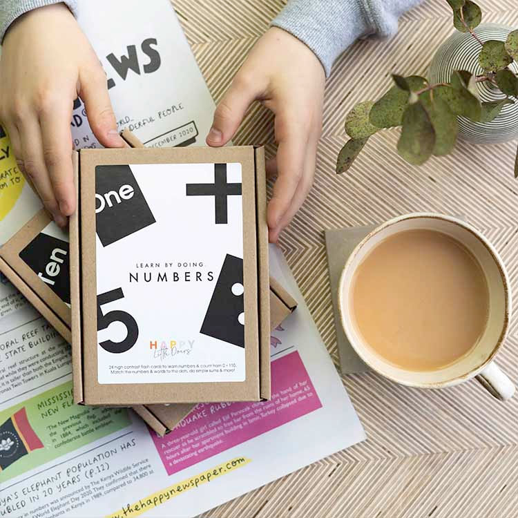 Thumbnail: Happy Little Doers Numbers Flashcards