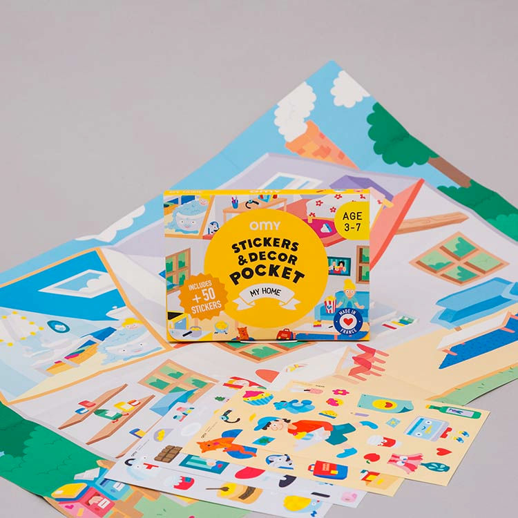 Thumbnail: My Home Stickers & Decor Set