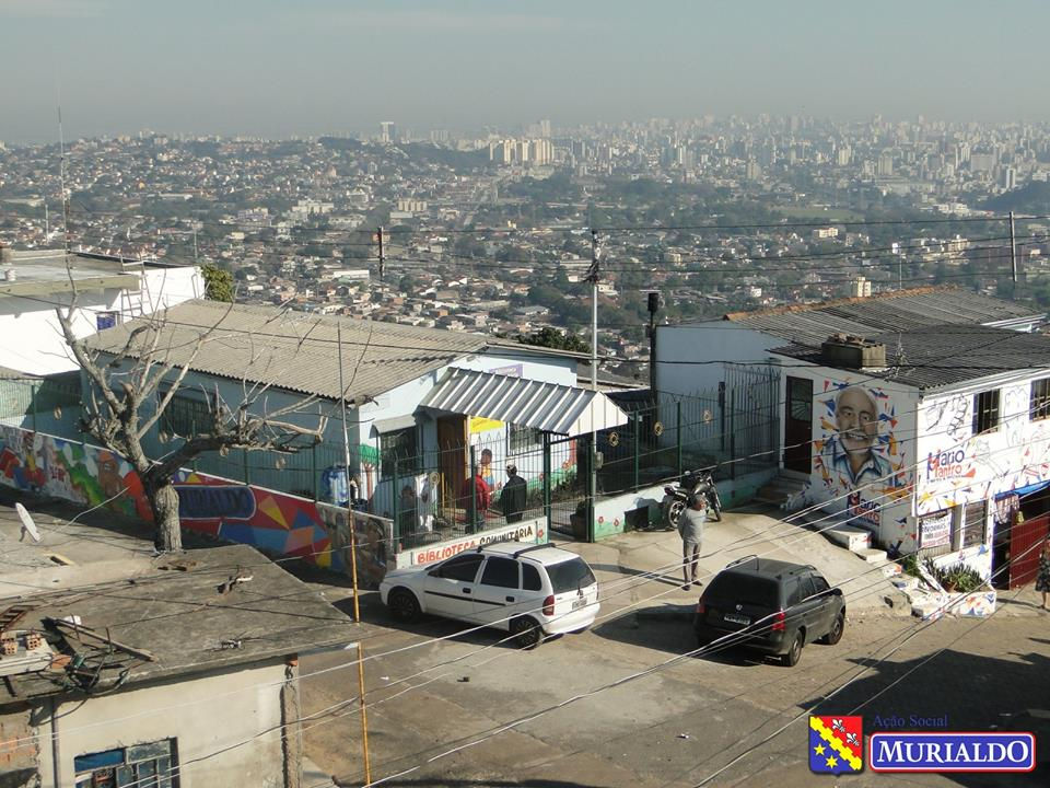 Vista da Biblioteca no alto do Morro da Cruz