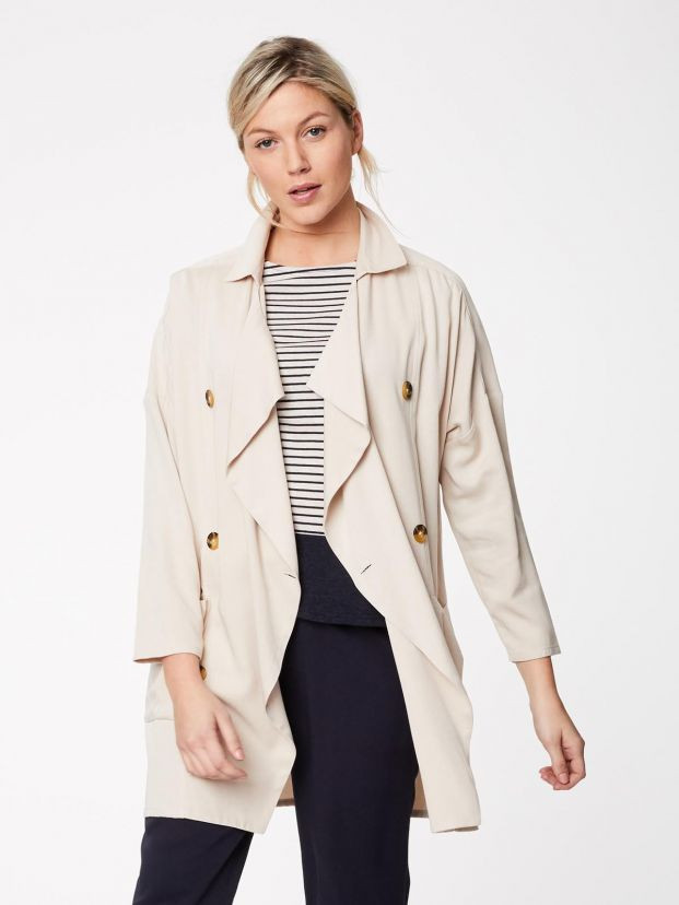 THOUGHT Runda Modal Waterfall Pocket Jackeet
