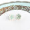 Thumbnail: Mint flower stud
