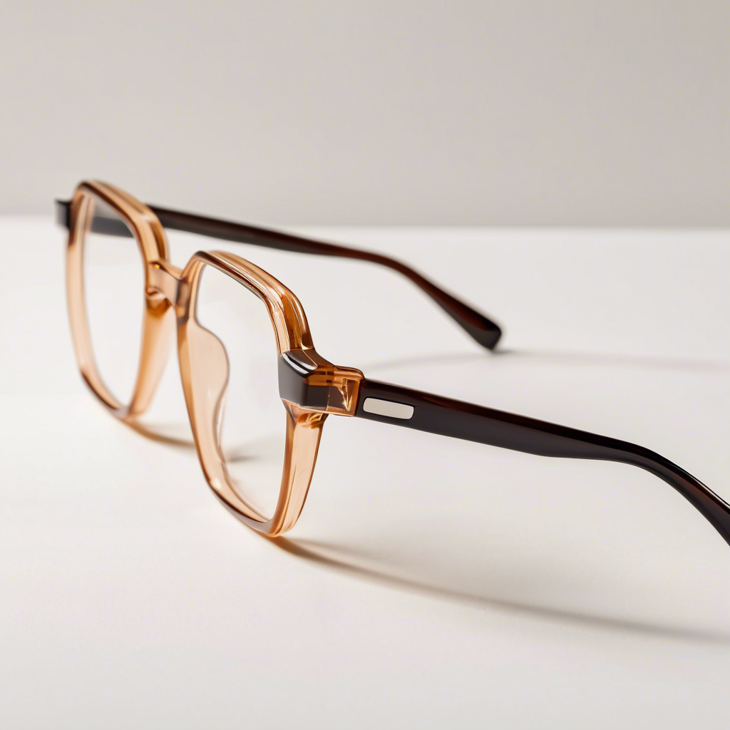 Vintage Square Glasses