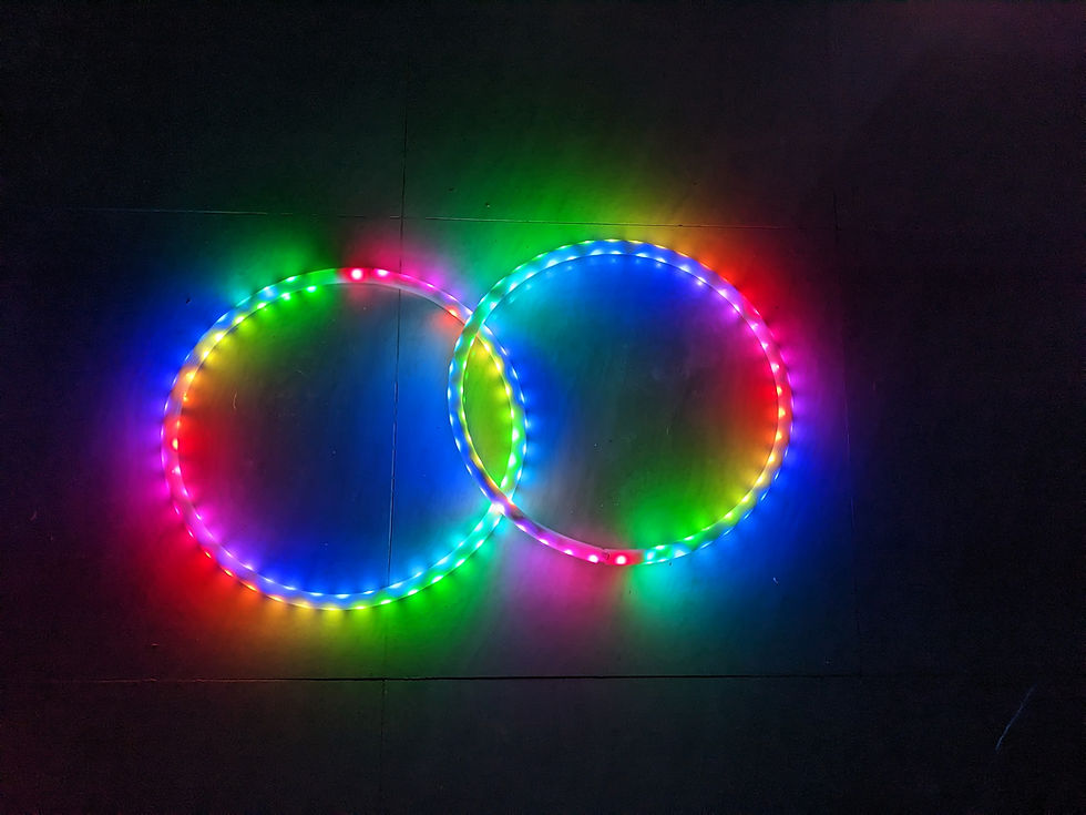 Thumbnail: LED Mini Hulahoops | Mini hoops