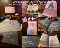 Ralsei's Notebook from Deltarune