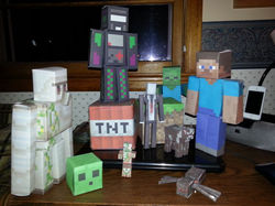 Iron golem and TNT