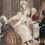 Thumbnail: Four engravings of French rococo scenes by E. Jackson Stodart
