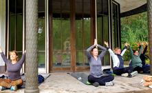 OutdoorFitnessMum OutdoorYoga bei Regen