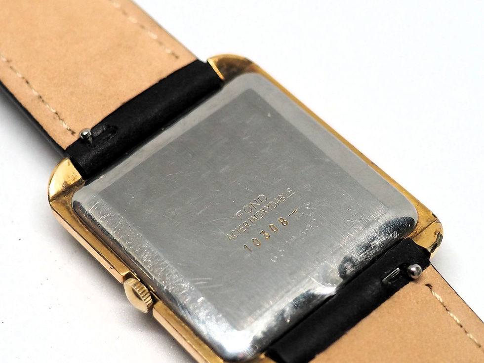 Thumbnail: Vintage DOXA rectangular dress watch 1950s