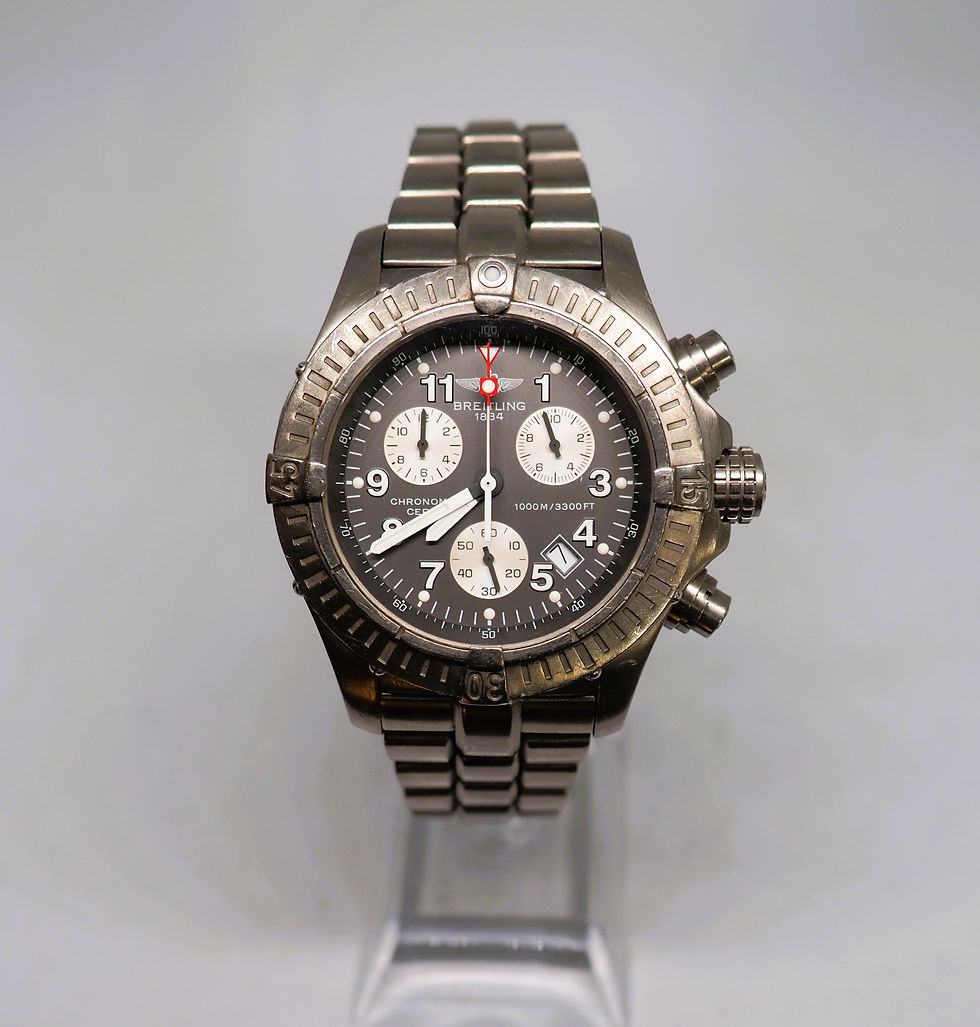 Thumbnail: Breitling Chrono Avenger M1 – Ref. E73360 – Full Set