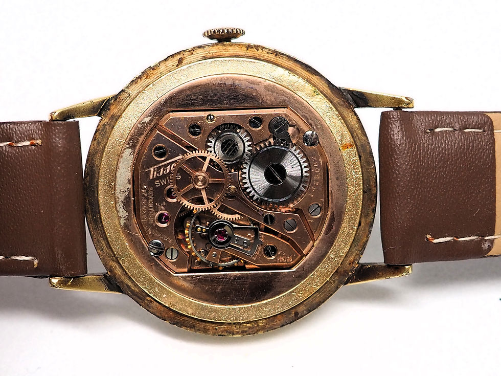 Thumbnail: Vintage Tissot Manual Wind Wristwatch — 1950s | 17 Jewels | Running Well