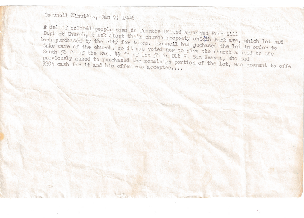 1946 Council Minutes