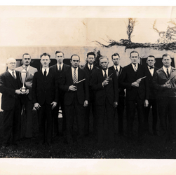 Colonel Claude S. Buchanan at an Award Ceremony