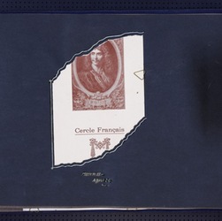 Page Depicting University of Michigan "Cercle Français" Flyer