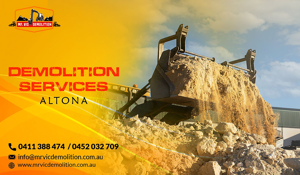 Demolition Services Altona