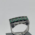 Men's ring "Breakthrough" in enamel (unisex) by brand "Vadim Faizov"1