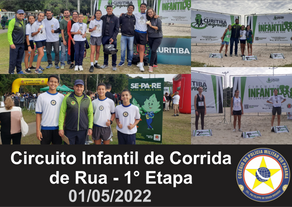 2022 - Circuito Infantil de Corrida de Rua - 1° etapa