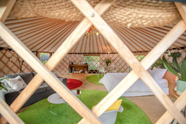 Yurt at The Black Yurt - Oakura