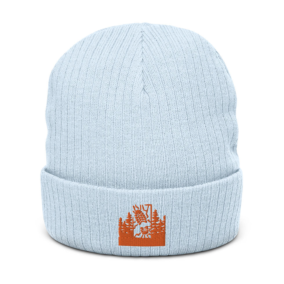 Thumbnail: BTSO Ribbed Knit Beanie