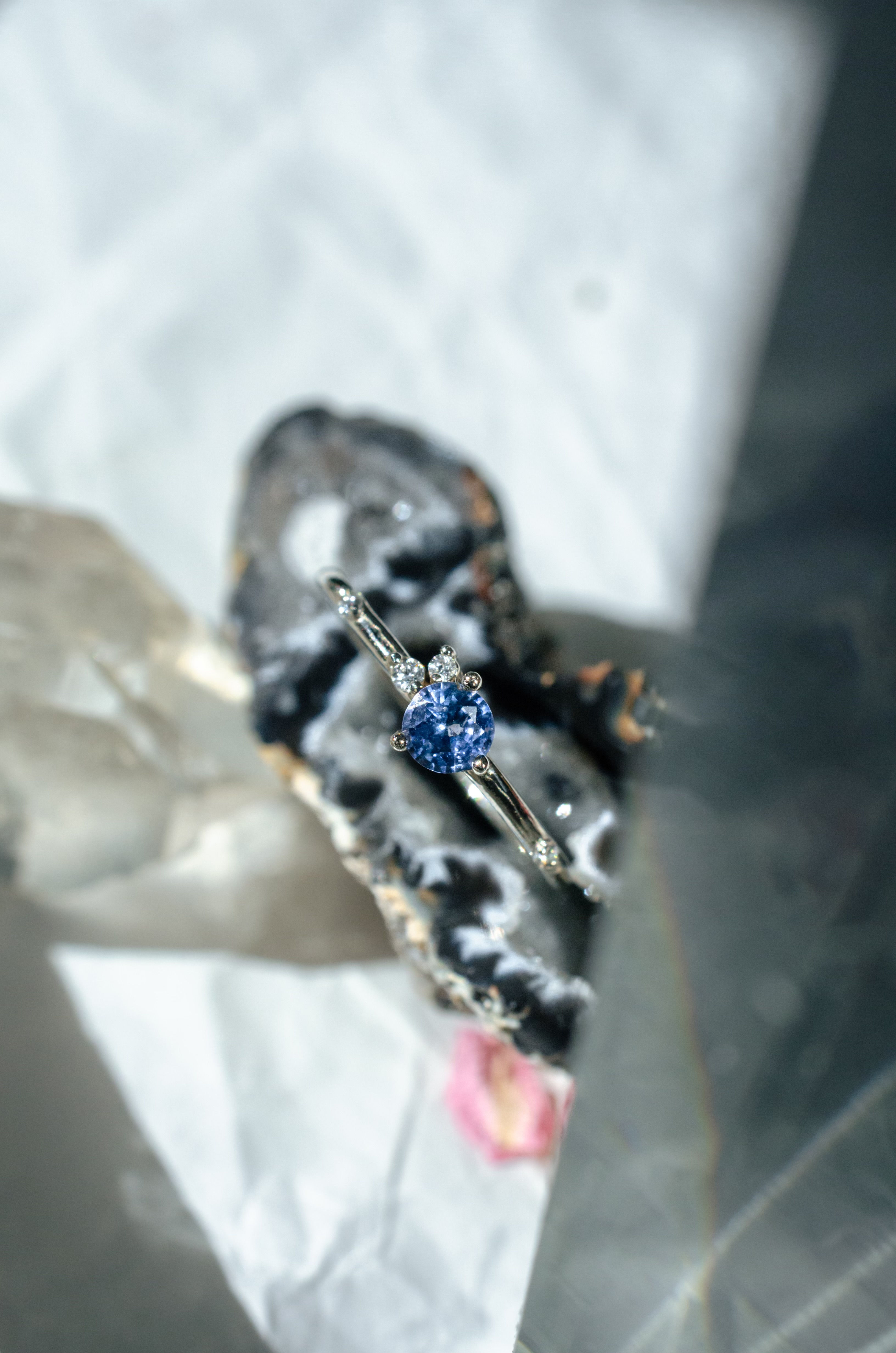 gyémánt-zafír szépség