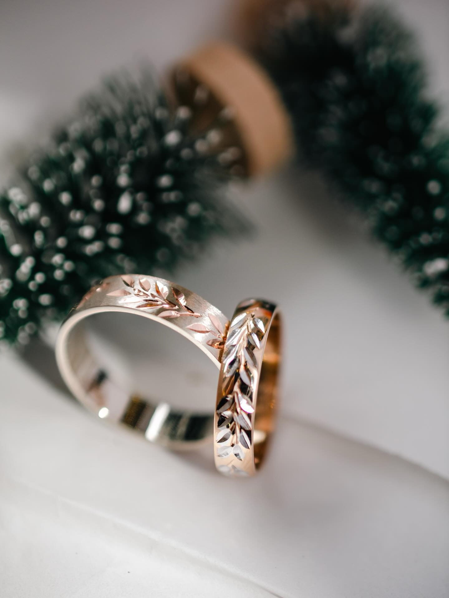 Romantikus levélkés vésett szett