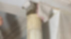 Man working on a pillar