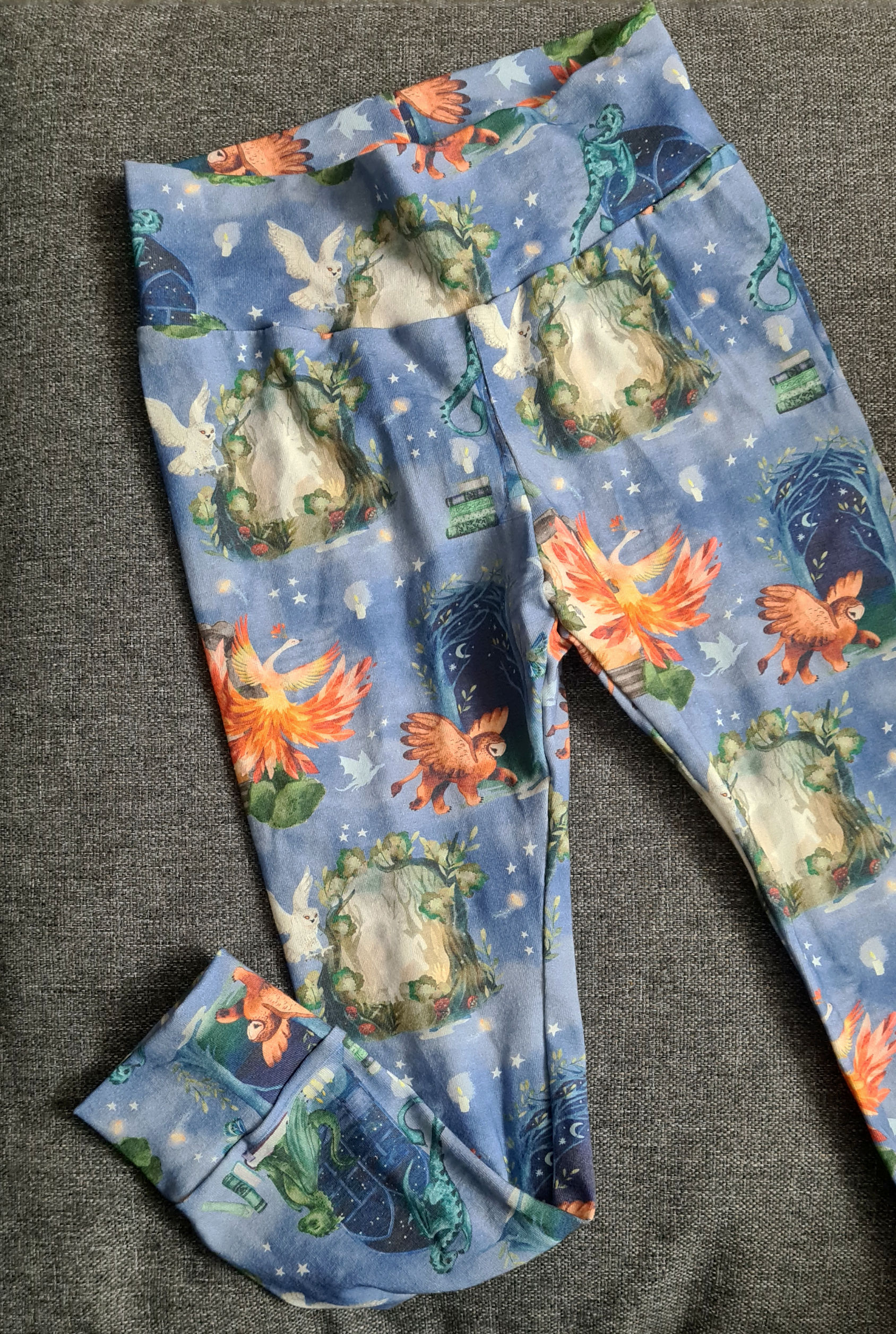 Magical Mystic Windows Leggings Jersey Waistband