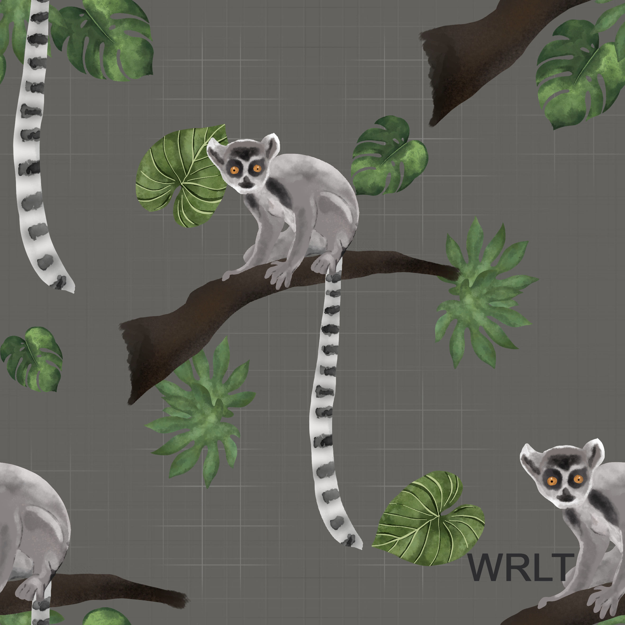 Jasmine Jumpsuit - Leaping Lemours