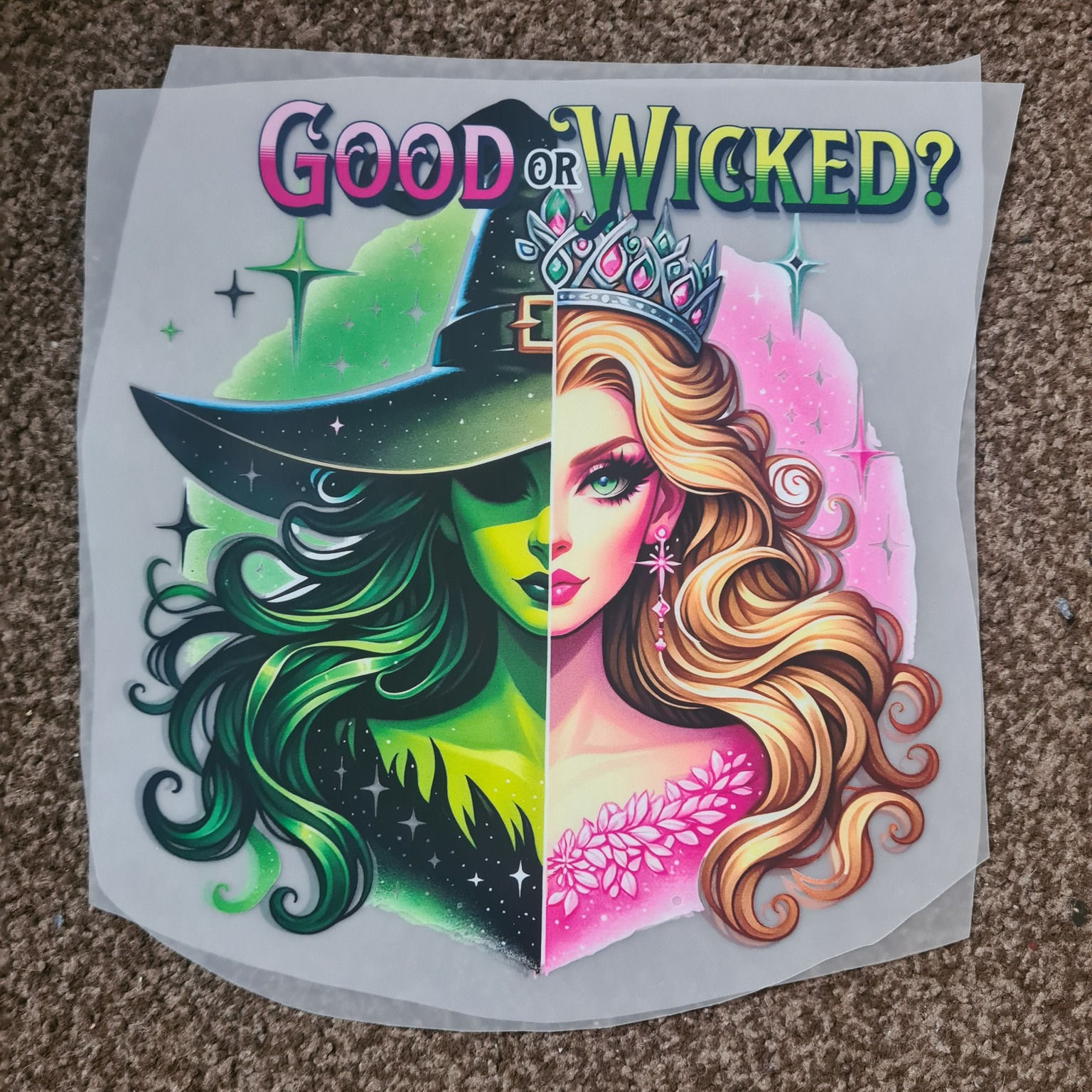 Medium Inspired DTF Transfers (around 15cm)