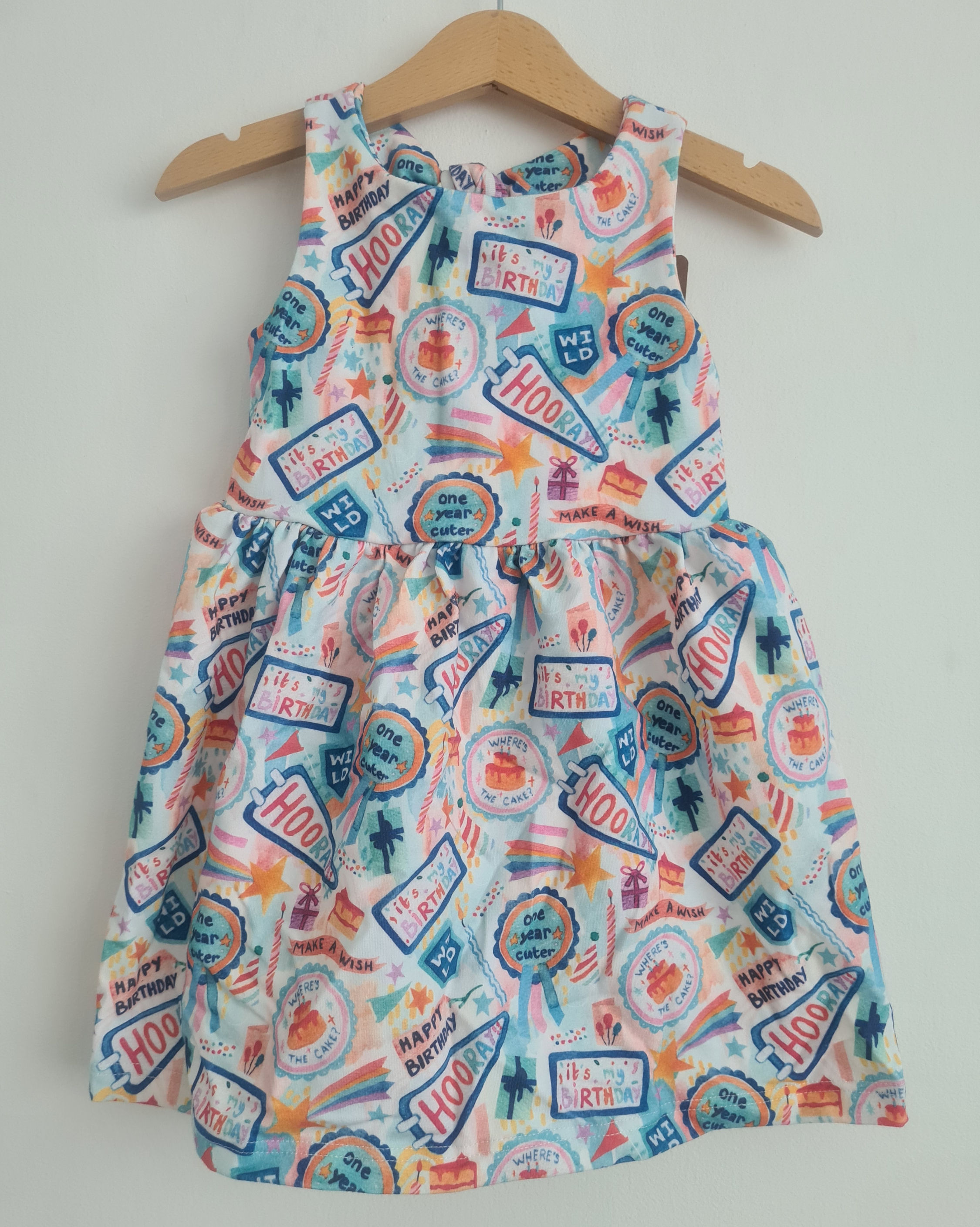 Birthday Hooray Dresses - Evelyn Dress - tie back pretty!