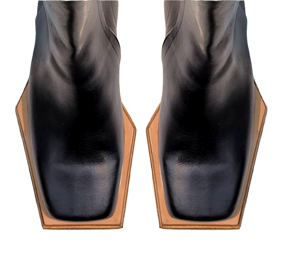 Thumbnail: Stacked Reese square toe boot