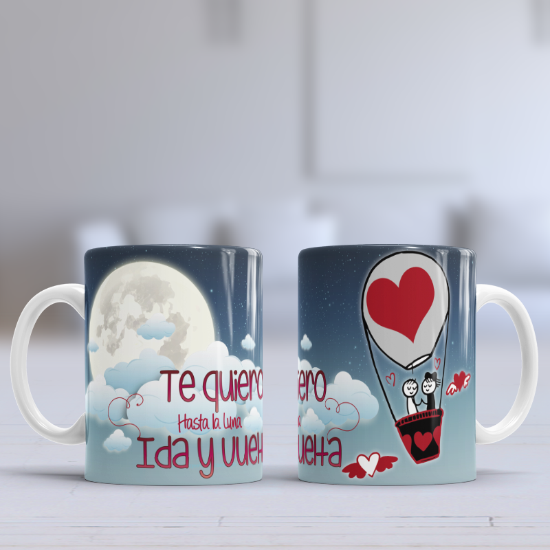 Miniatura: Taza personalizada San Valentin (blanca).