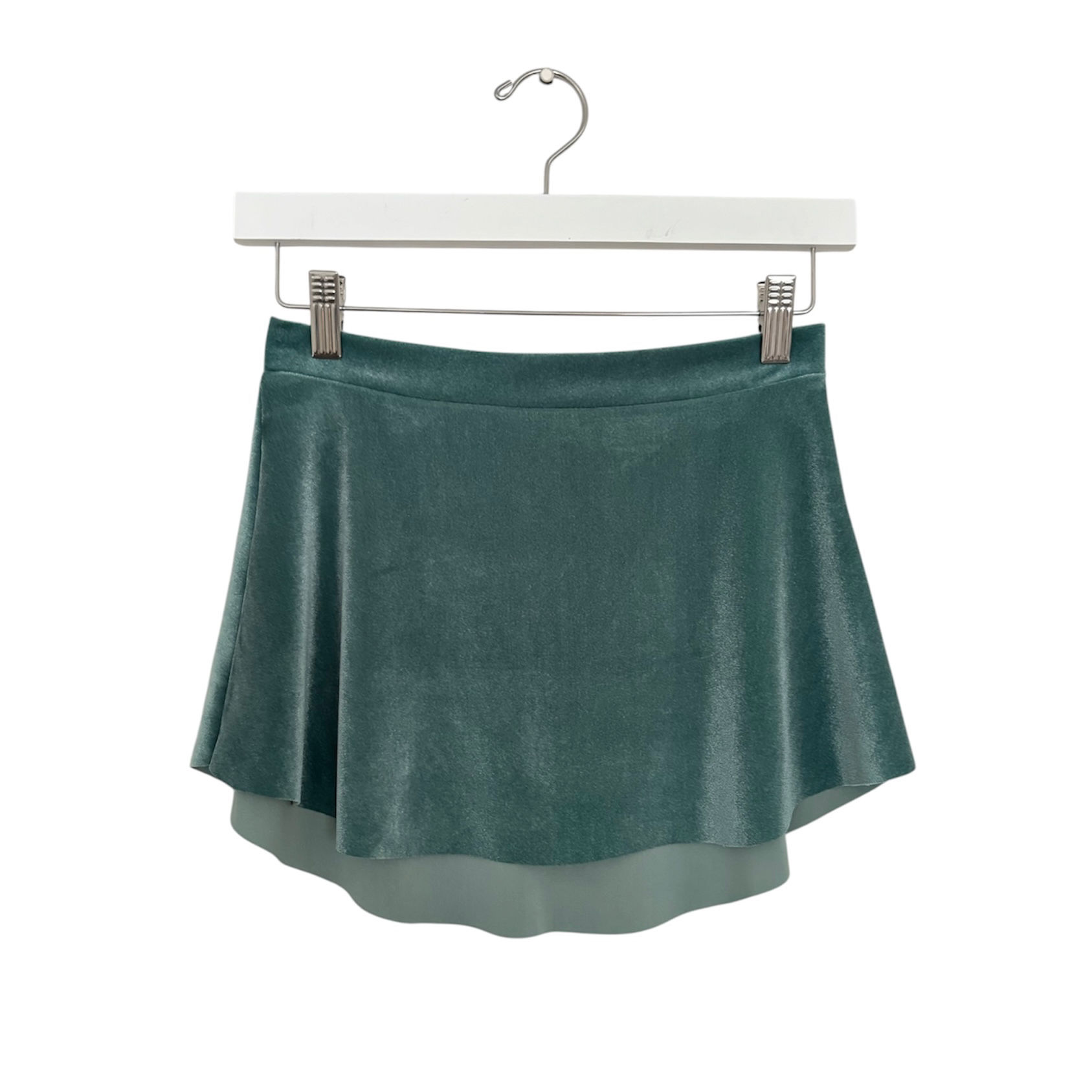 Vintage Green Velvet SAB Skirt