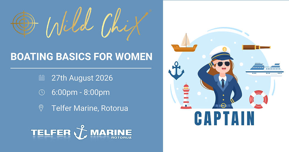 Boating Basics for Women - Rotorua