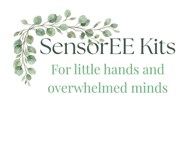 SensorEE Kits logo — sensory craft kits for little hands and overwhelmed minds