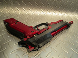 m93R,システム,7,旧,改造,カスタム,レッド,赤,アルマイト,