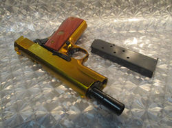 MGC,M1911,ガバ,モデルガン,金,ゴールド,改造,カスタム,