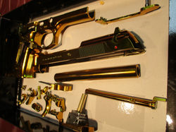 M92F,M9,改造,カスタム,金,ゴールド,メッキ,