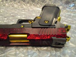 ハイキャパ,4.3,改造,カスタム,レッド,赤,ゴールド,金