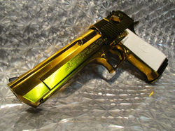 デザートイーグル,.50,AE,金,ゴールド,改造,カスタム,メッキ