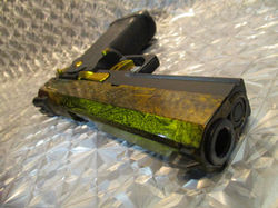 ハイキャパ,4.3,エクストリーム,改造,カスタム,イエロー,金,