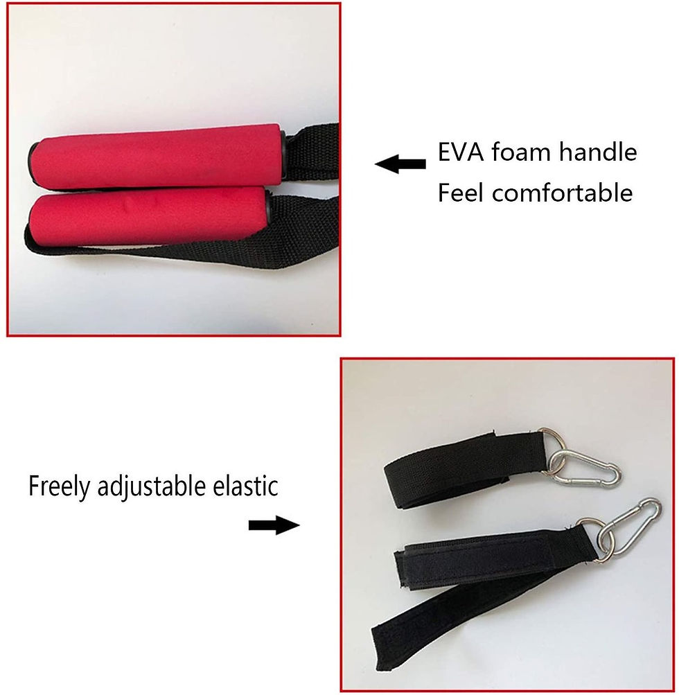 Thumbnail: X-Type Pull Rope, Fitness Resistance Rope Pull Training Belt On All-Round Rally